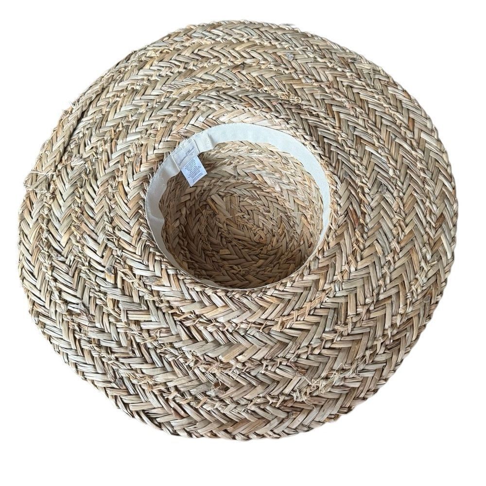 Universal Thread Straw Hat Large Flat - image 3